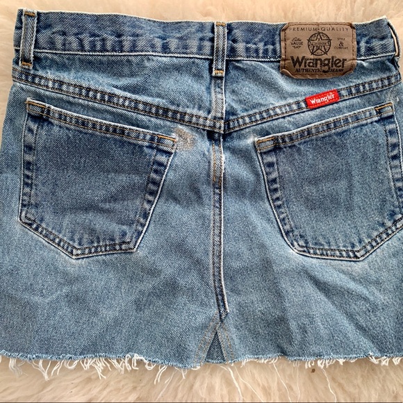 Mini Wrangler jean skirt - Picture 3 of 3